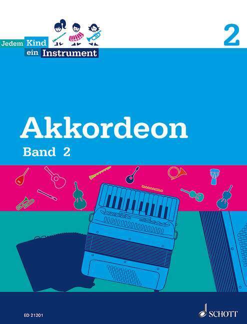 Cover: 9783795746193 | Akkordeon 2 | Schülerheft, Jedem Kind ein Instrument | Pereswetow