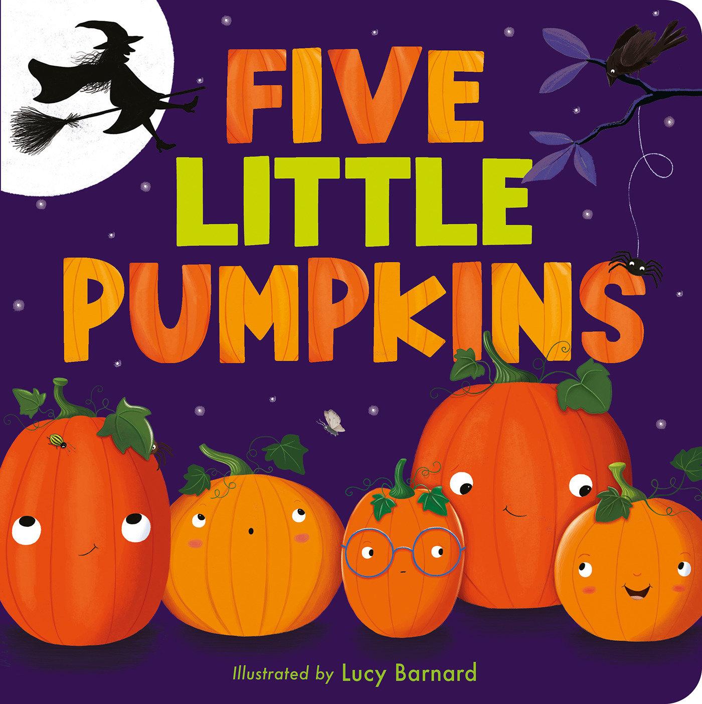 Cover: 9781680106992 | Five Little Pumpkins | A Rhyming Pumpkin Book for Kids and Toddlers