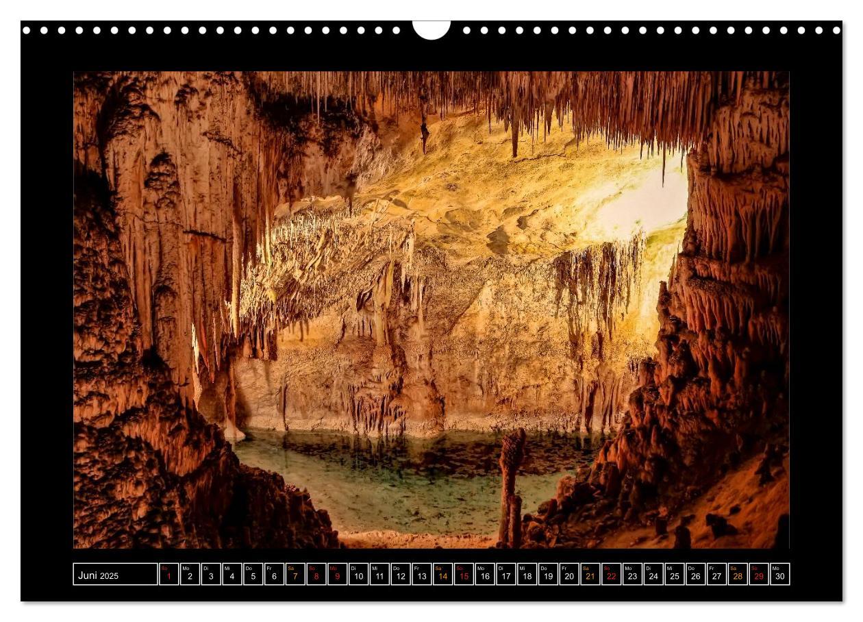 Bild: 9783435596485 | Höhlen, Stalaktiten und Stalagmiten (Wandkalender 2025 DIN A3...