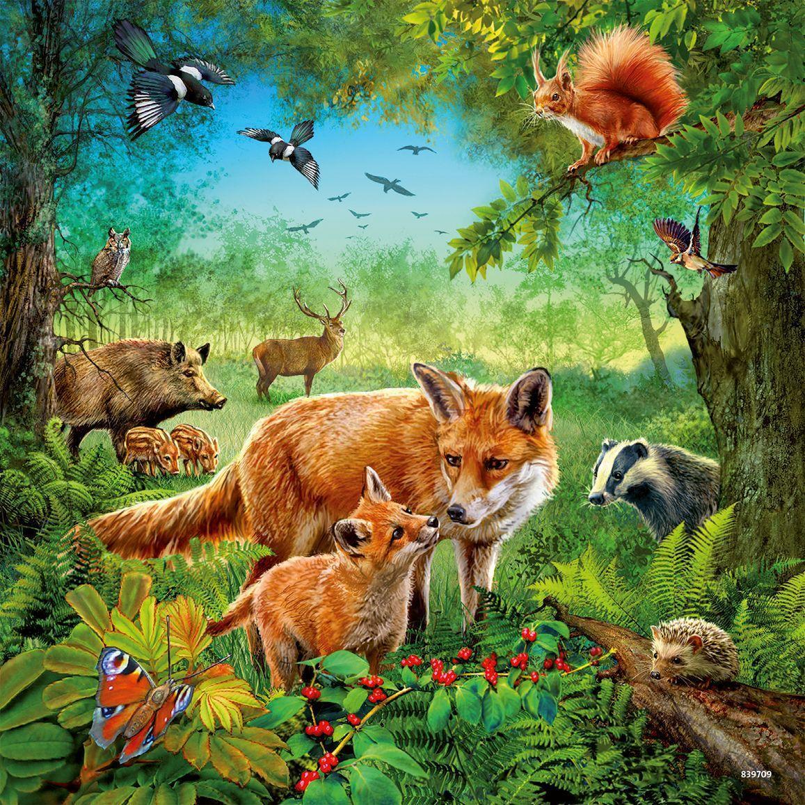 Bild: 4005556093304 | Tiere der Erde Puzzle 3 x 49 Teile | Spiel | Deutsch | 2015