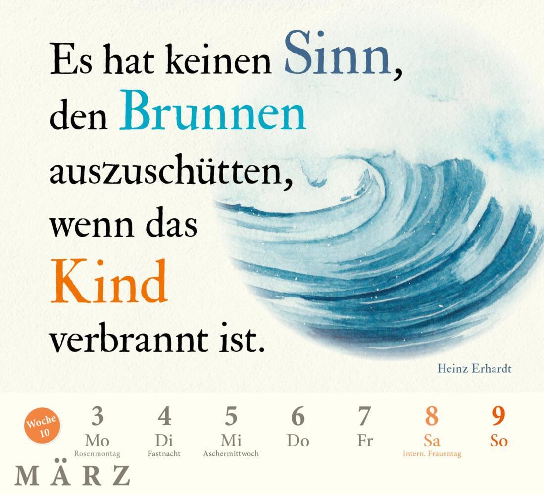 Bild: 9783830321408 | Heinz Erhardt | Wochenkalender mit 53 Postkarten | Heinz Erhardt