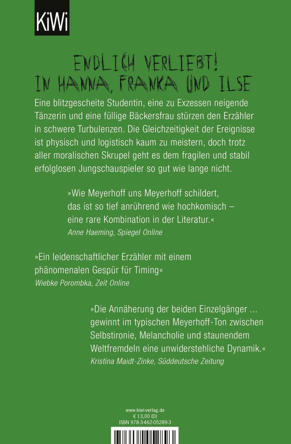 Rückseite: 9783462052893 | Die Zweisamkeit der Einzelgänger | Alle Toten fliegen hoch. Teil 4