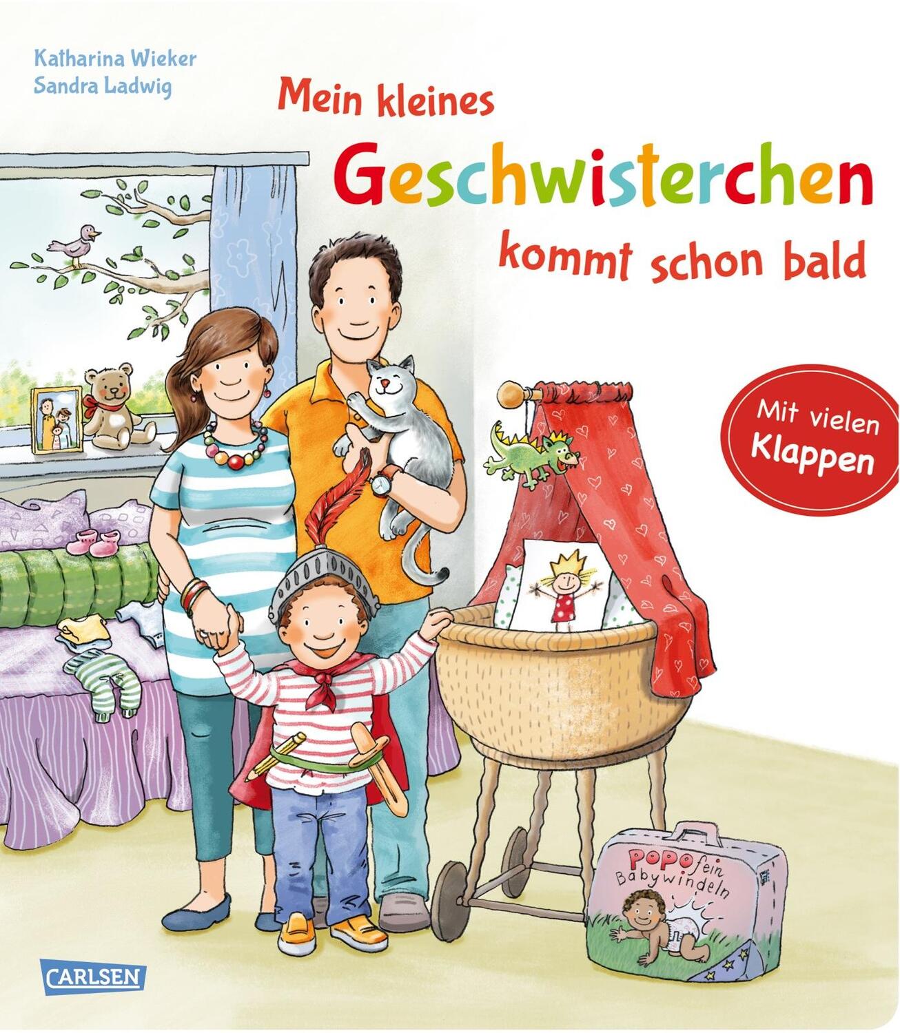 Cover: 9783551170170 | Mein kleines Geschwisterchen kommt schon bald | Sandra Ladwig | Buch