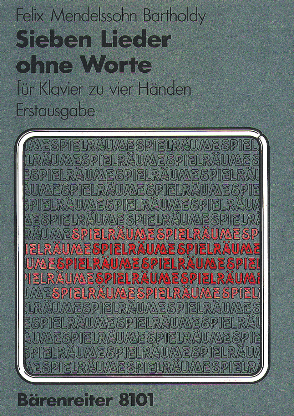 Cover: 9790006488667 | Sieben Lieder ohne Worte für Klavier zu vier Händen op. 62/1-6,67/1