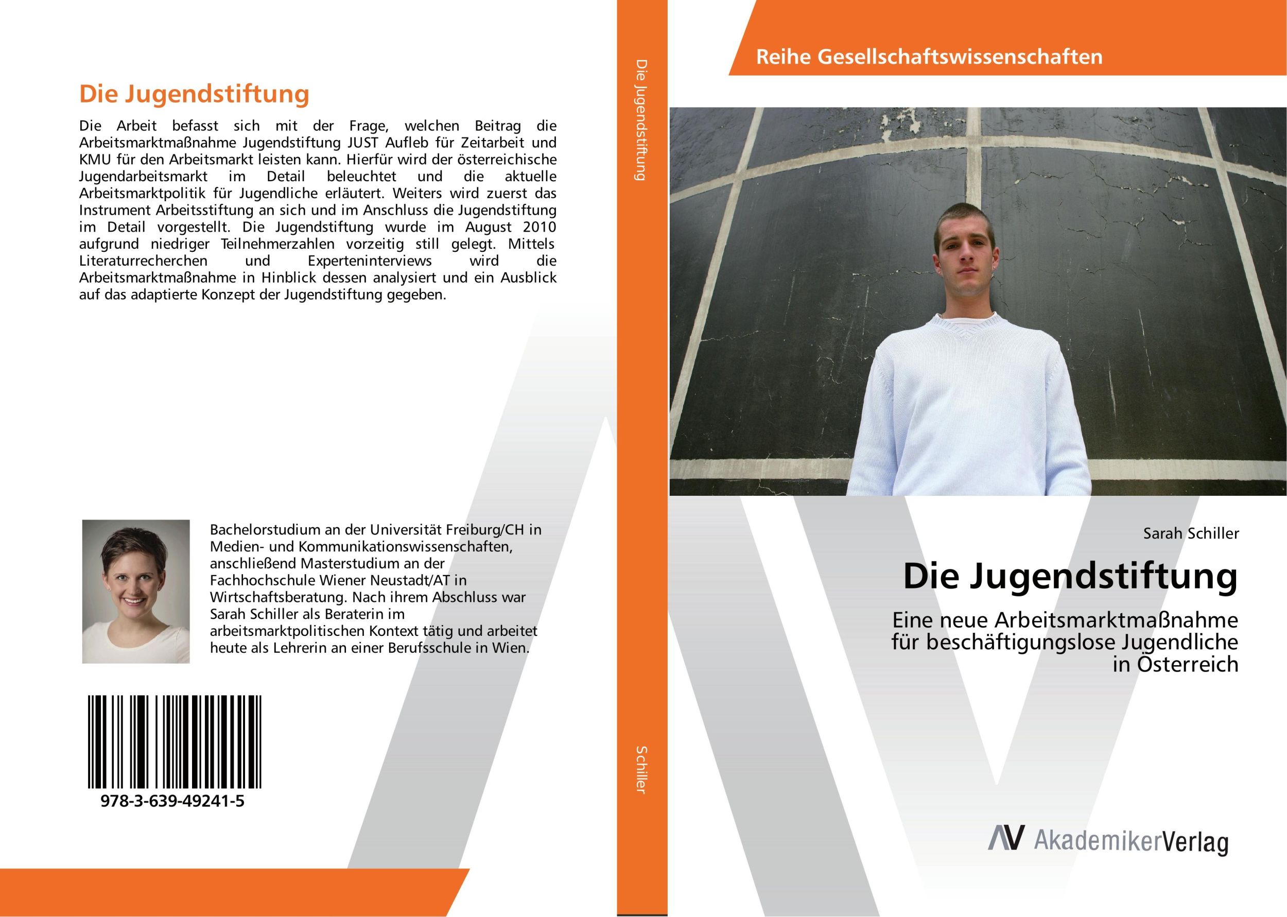 Cover: 9783639492415 | Die Jugendstiftung | Sarah Schiller | Taschenbuch | Paperback | 216 S.