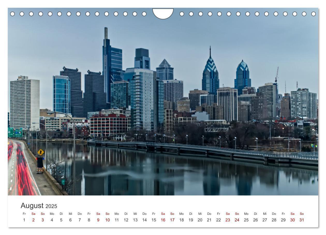 Bild: 9783435005772 | Philadelphia - The Birthplace of America (Wandkalender 2025 DIN A4...