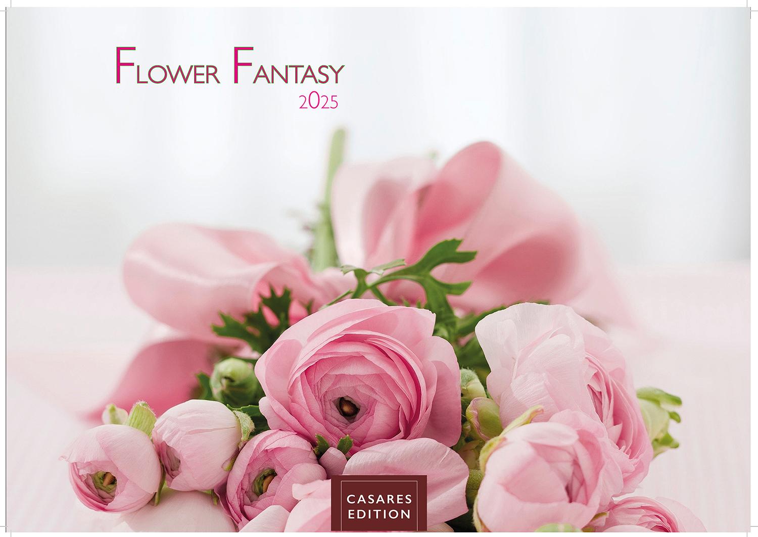 Cover: 9781835242162 | Flower Fantasy 2025 L 35x50cm | Kalender | 14 S. | Deutsch | 2025