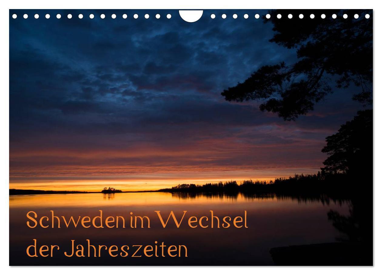 Cover: 9783435535774 | Schweden im Wechsel der Jahreszeiten (Wandkalender 2025 DIN A4...