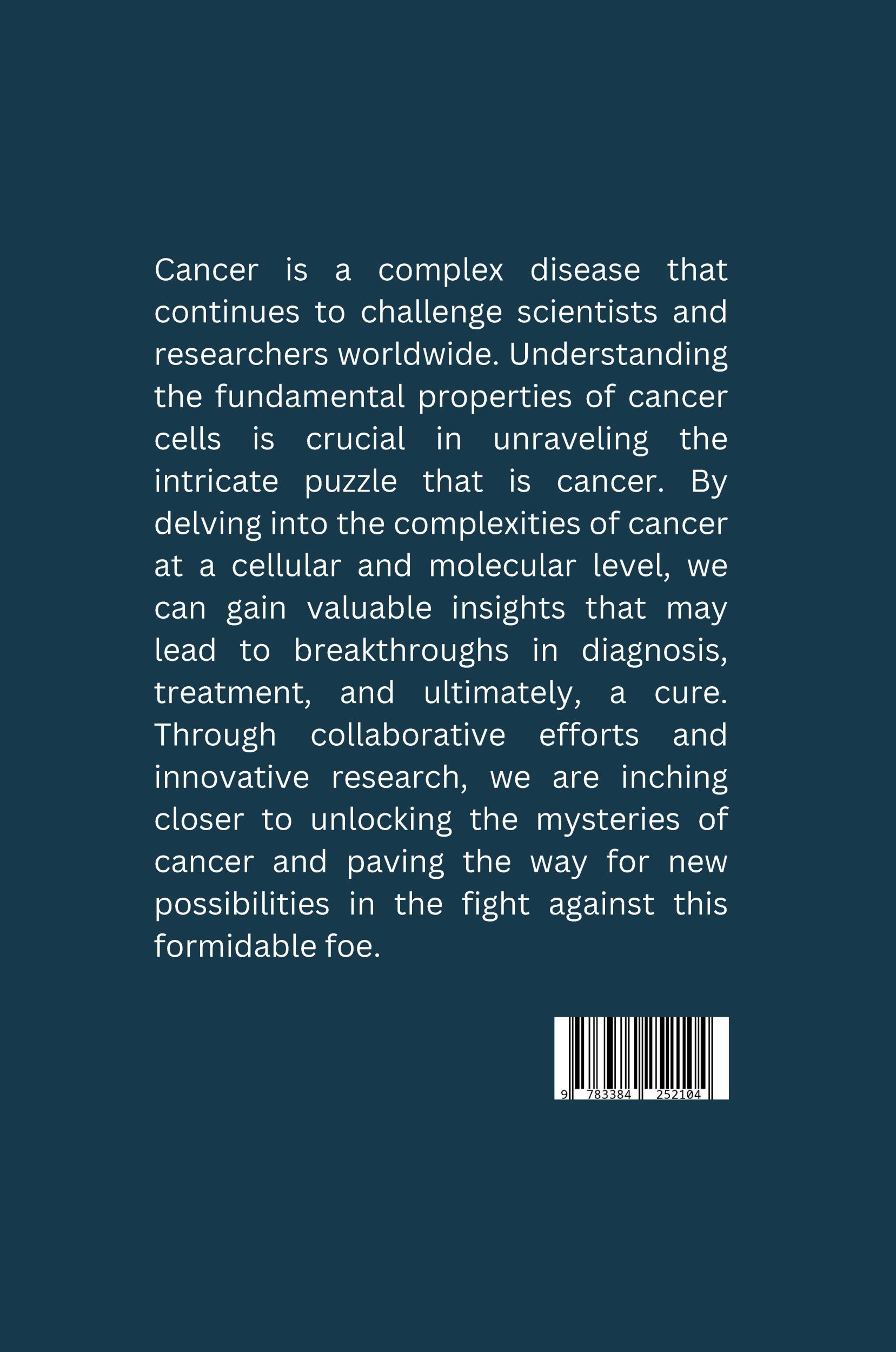 Rückseite: 9783384252104 | Unraveling the Cancer Puzzle: From Complexity to Fundamental...