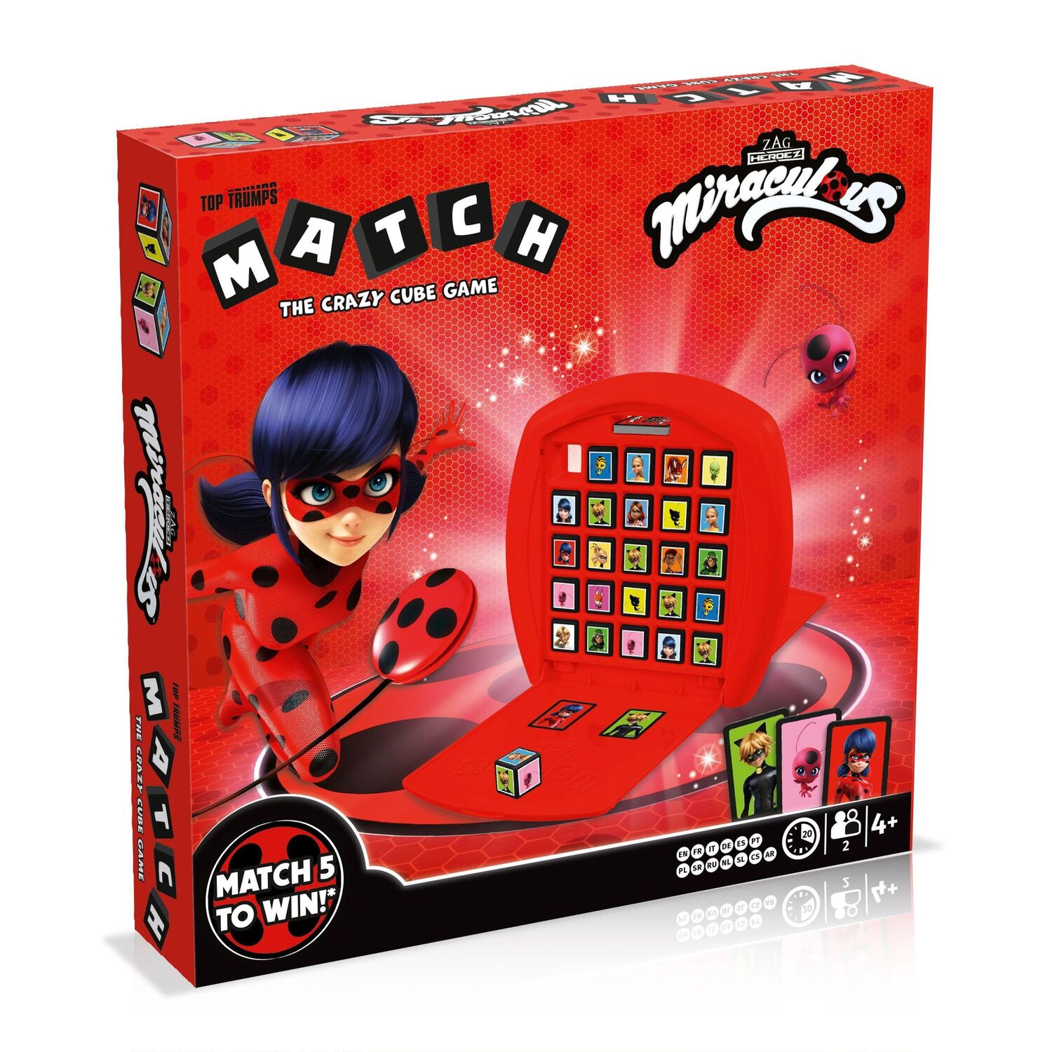 Cover: 5036905040594 | Match Miraculous | Spiel | Deutsch | 2021 | Winning Moves