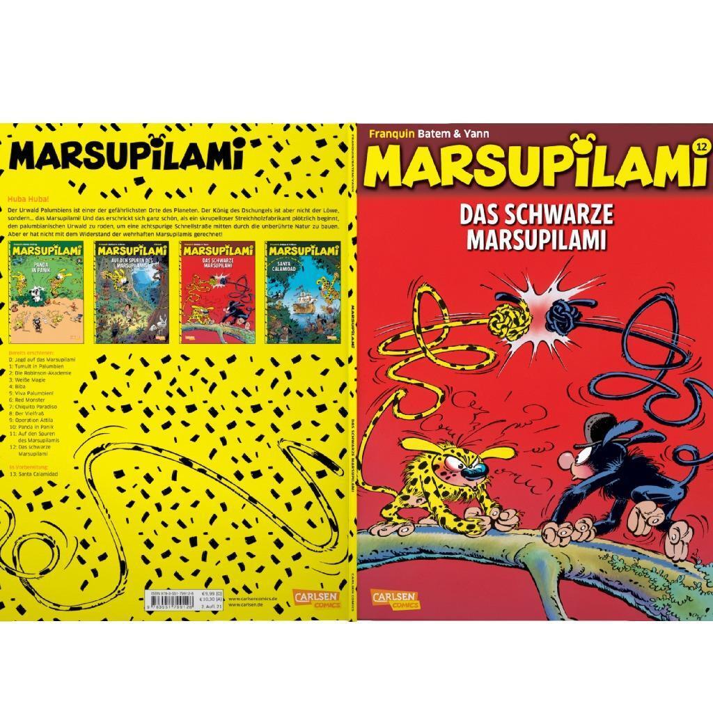 Bild: 9783551799128 | Marsupilami 12: Das schwarze Marsupilami | André Franquin (u. a.)