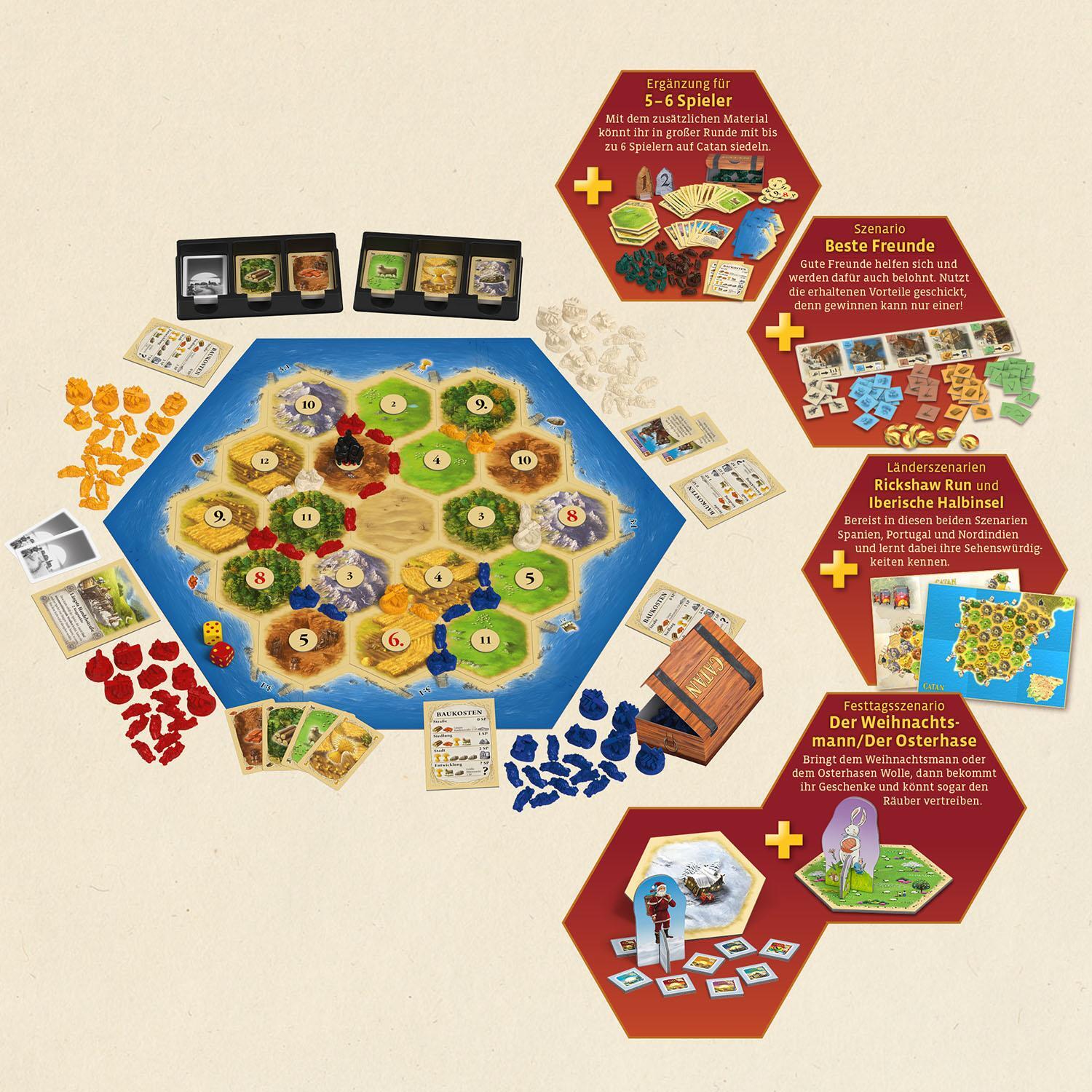 Bild: 4002051682941 | CATAN - Big Box | Spiel | Klaus Teuber | Spiel | 682941 | Deutsch