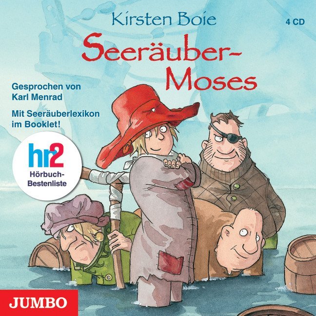 Cover: 9783833724008 | Seeräuber-Moses, 4 Audio-CDs | Kirsten Boie | Audio-CD | 333 Min.