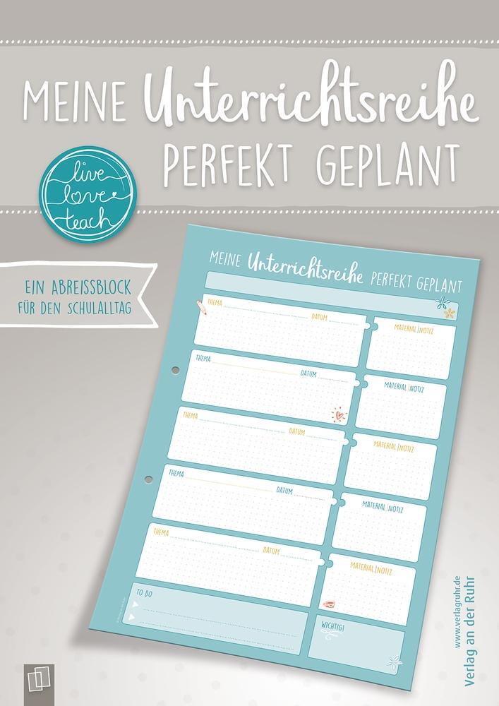 Cover: 9783834647467 | Meine Unterrichtsreihe perfekt geplant | Taschenbuch | Deutsch | 2021