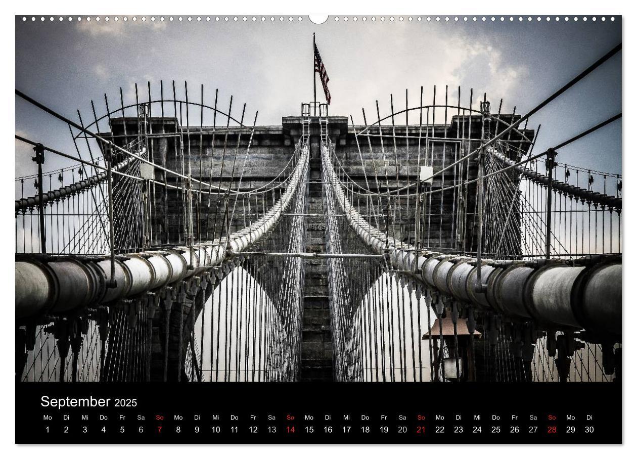 Bild: 9783435795352 | Brooklyn Bridge - New York City (Wandkalender 2025 DIN A2 quer),...