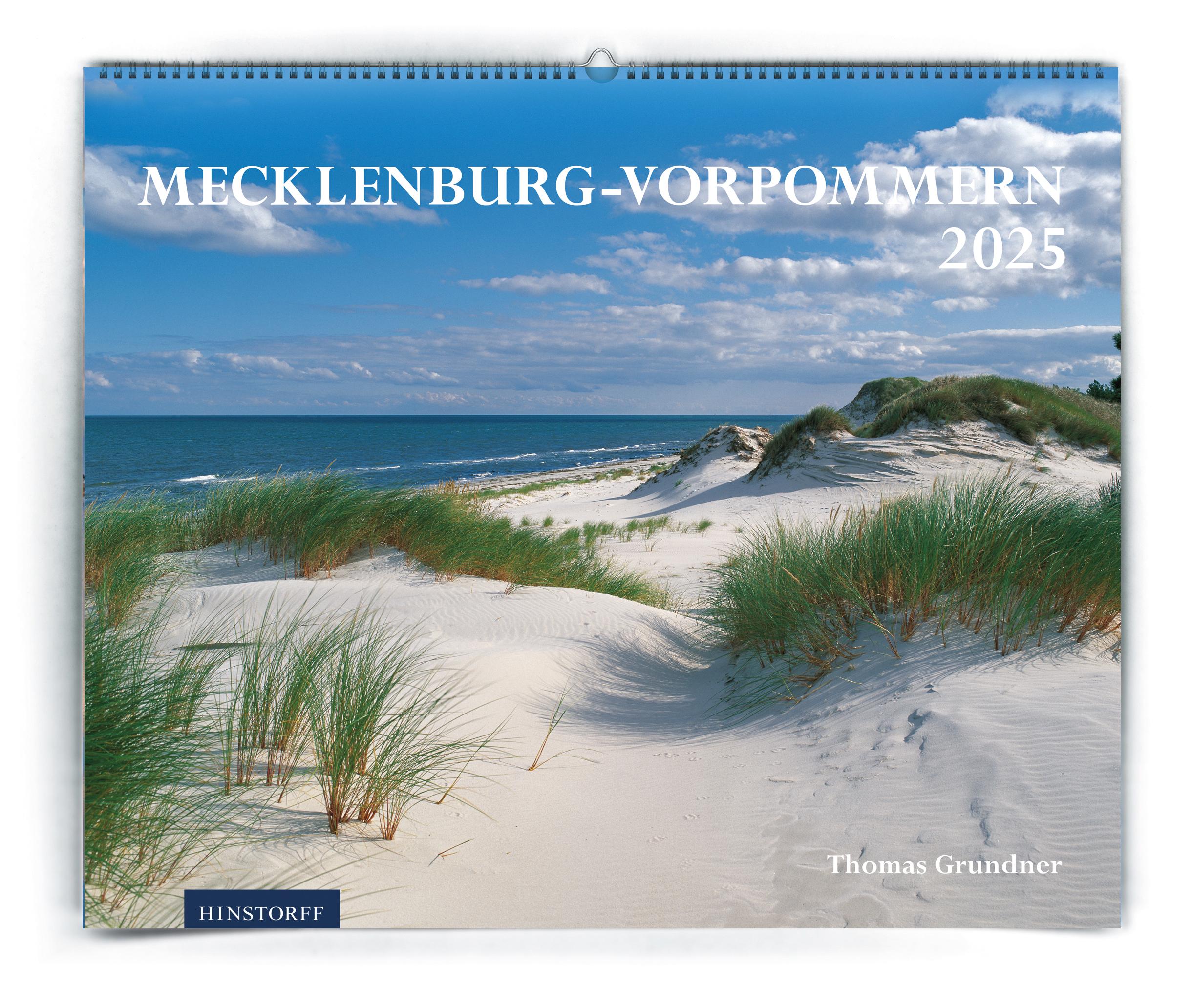 Cover: 9783356024913 | Mecklenburg-Vorpommern 2025 | Maße (B/H): 60 x 50 cm, Fotokalender