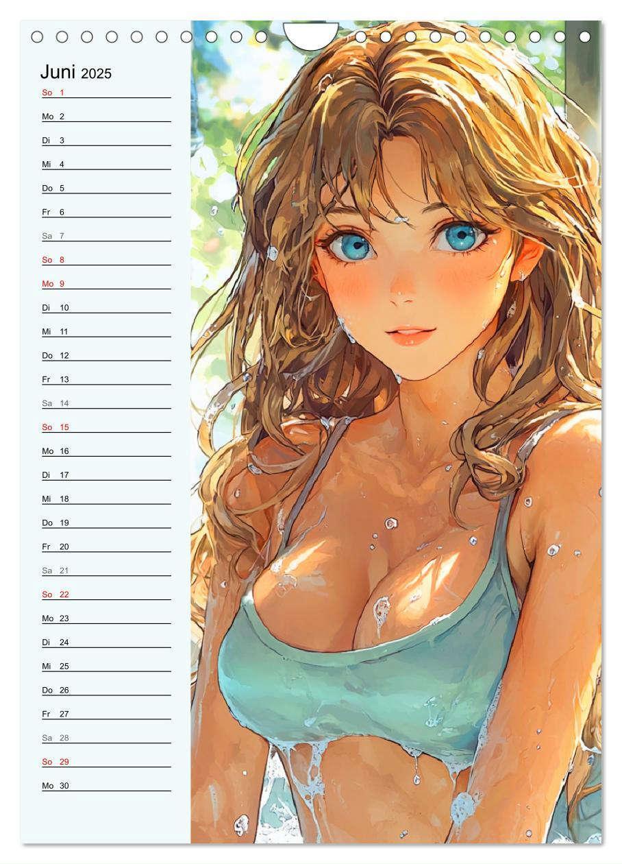 Bild: 9783457204702 | Manga Erotik. Sexy Cartoon-Girls (Wandkalender 2025 DIN A4 hoch),...