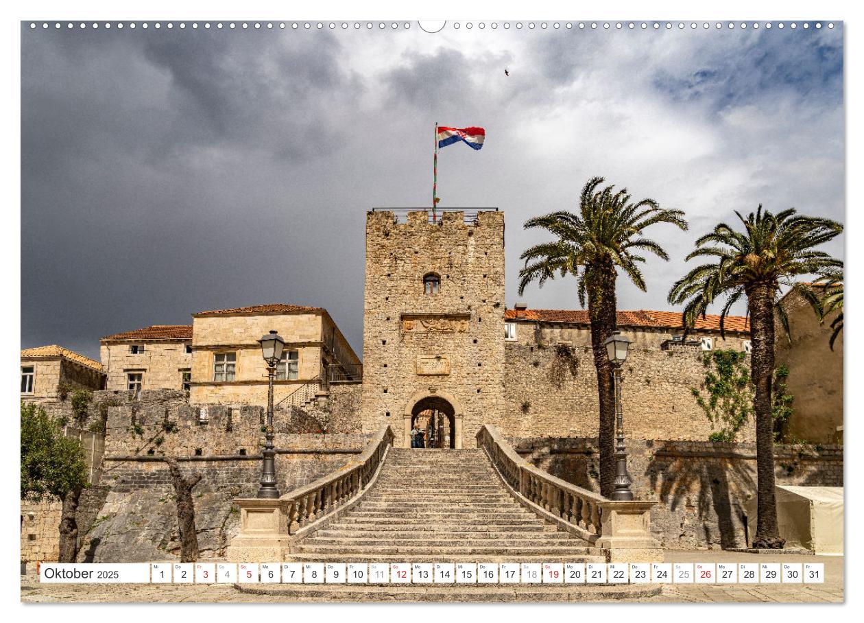 Bild: 9783457148921 | Kroatien - Korcula (hochwertiger Premium Wandkalender 2025 DIN A2...