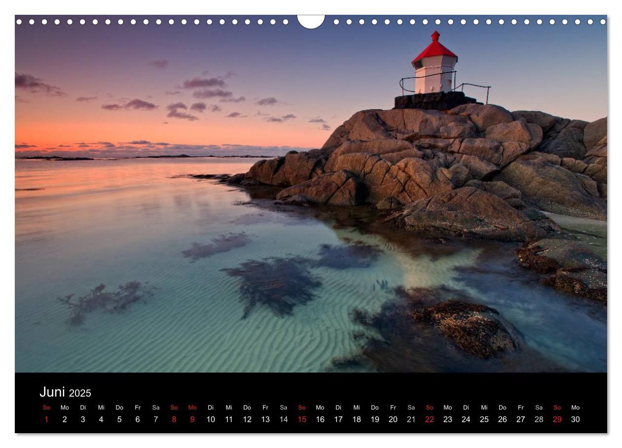 Bild: 9783435802036 | Norwegen (Wandkalender 2025 DIN A3 quer), CALVENDO Monatskalender