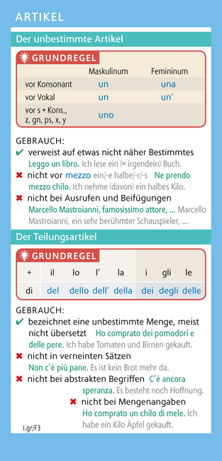 Bild: 9783125633131 | Langenscheidt Go Smart - Grammatik Italienisch | Fächer | Taschenbuch