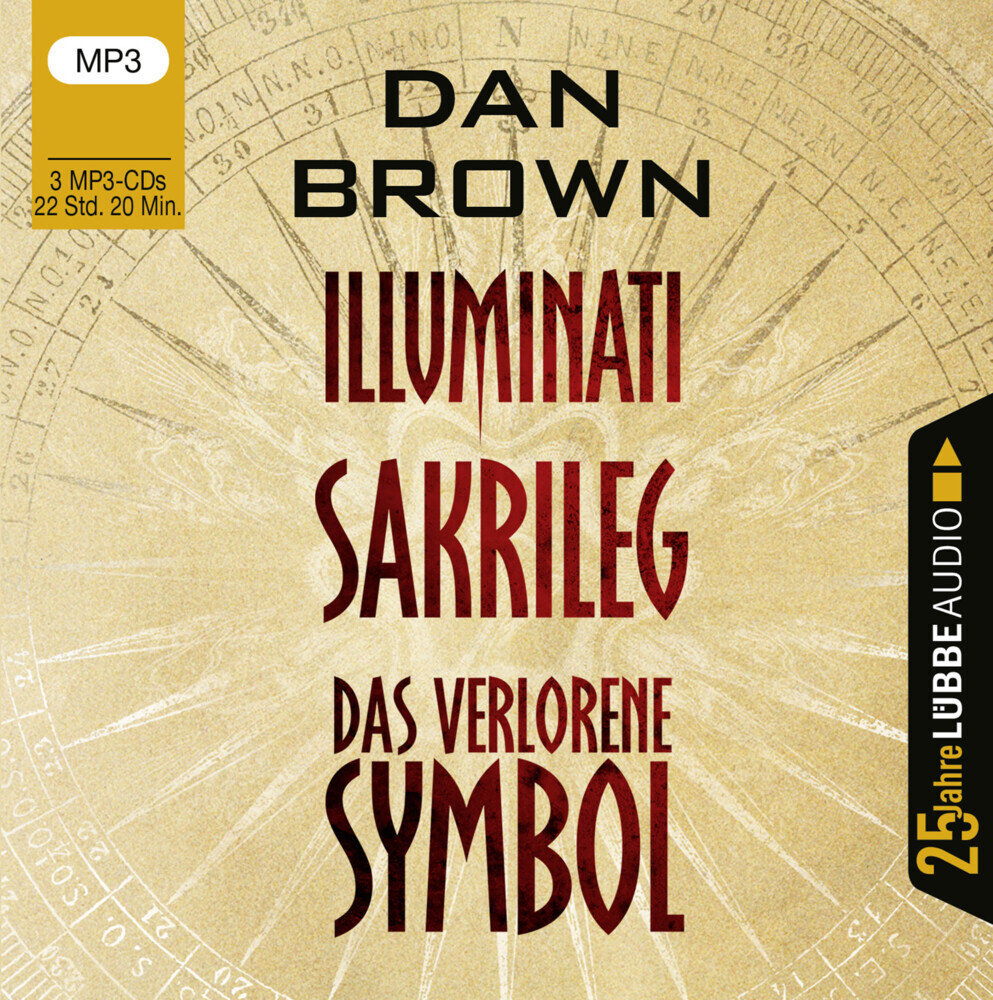 Cover: 9783785783436 | Illuminati / Sakrileg / Das verlorene Symbol, 3 Audio-CD, 3 MP3 | CD