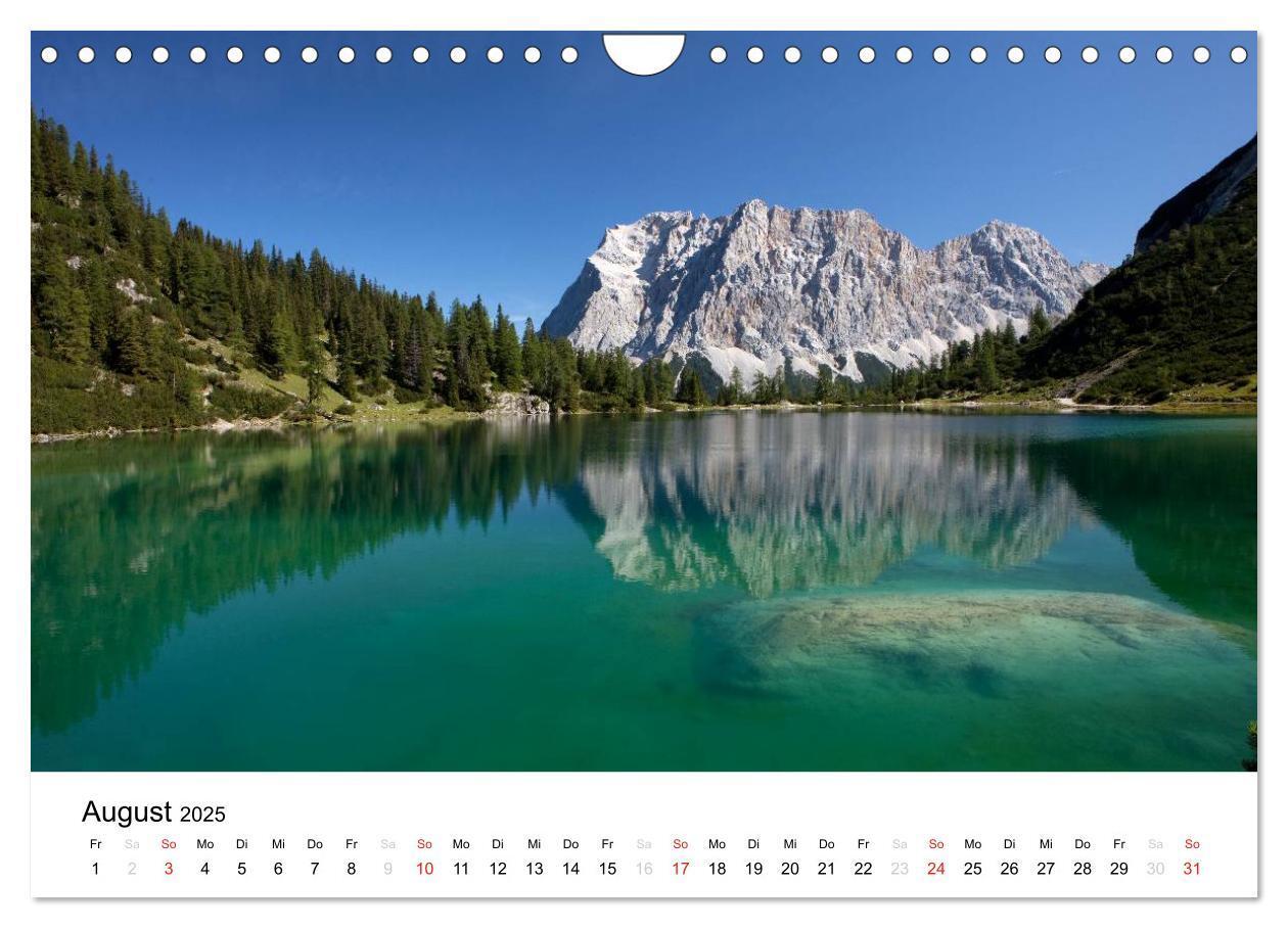 Bild: 9783435591466 | Zugspitz-Impressionen (Wandkalender 2025 DIN A4 quer), CALVENDO...