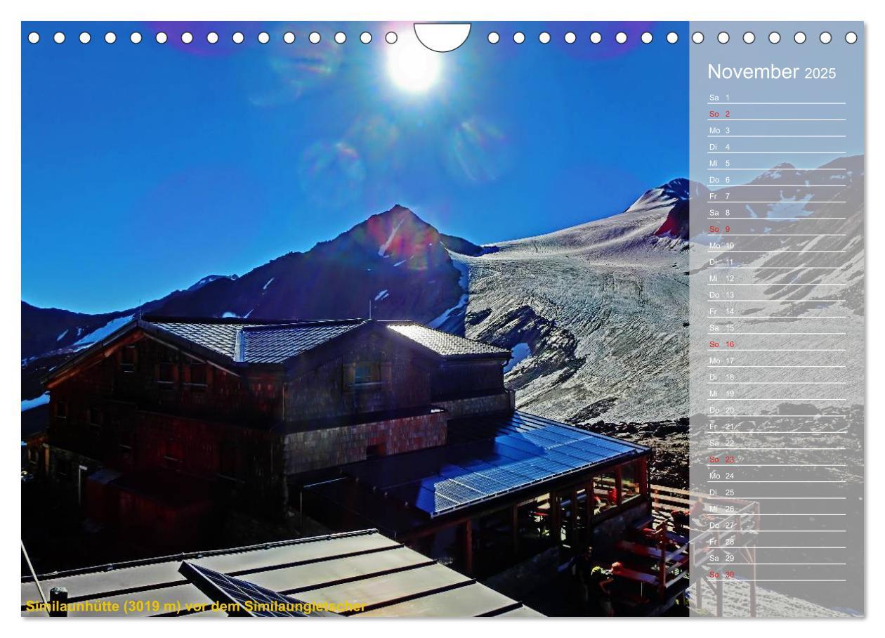 Bild: 9783435794706 | Alpenüberquerung (Wandkalender 2025 DIN A4 quer), CALVENDO...