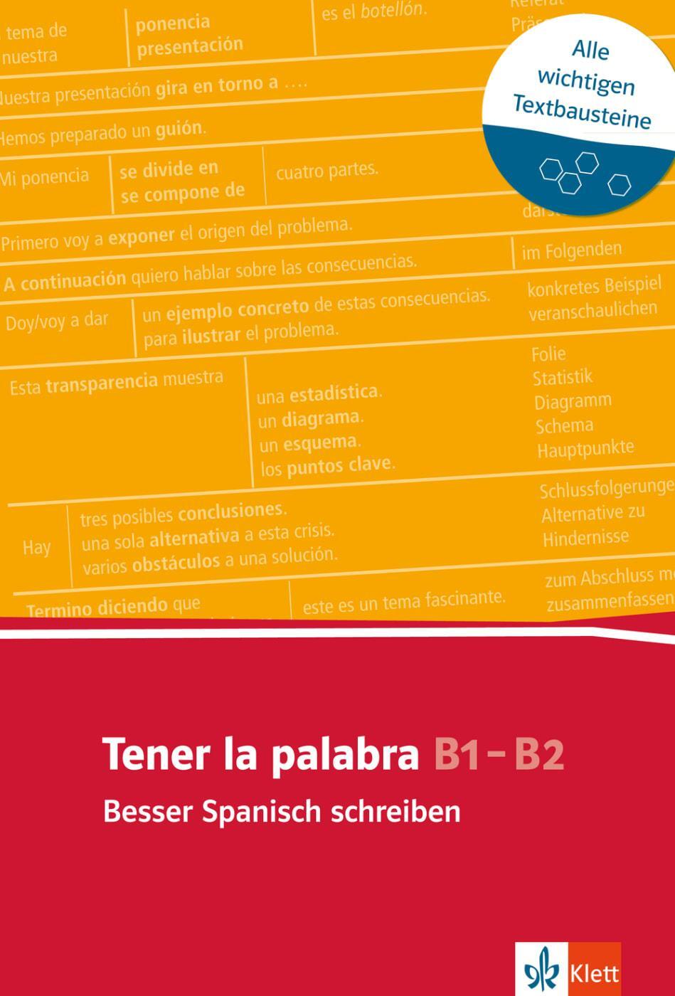 Cover: 9783125195653 | Tener la palabra. Spanischer Lernwortschatz zur Textarbeit | Wurm