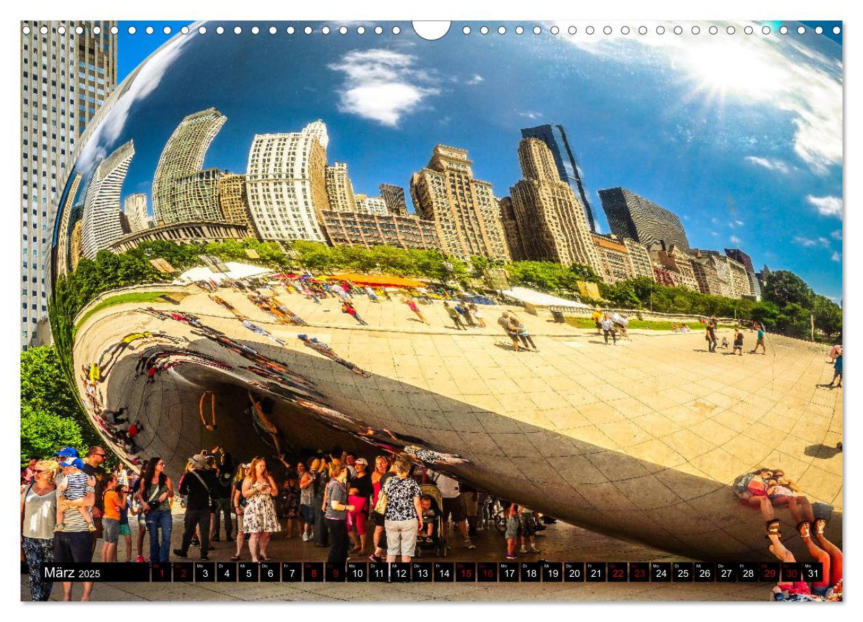 Bild: 9783435358960 | Chicago Impressionen (Wandkalender 2025 DIN A3 quer), CALVENDO...