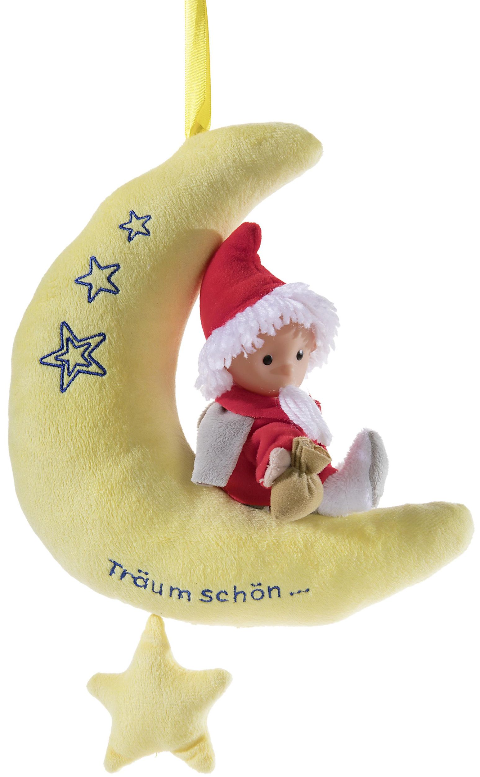 Cover: 4001750664074 | Heunec 664074 - Sandmann auf Mond Spieluhr, 22 cm | 664074 | Deutsch