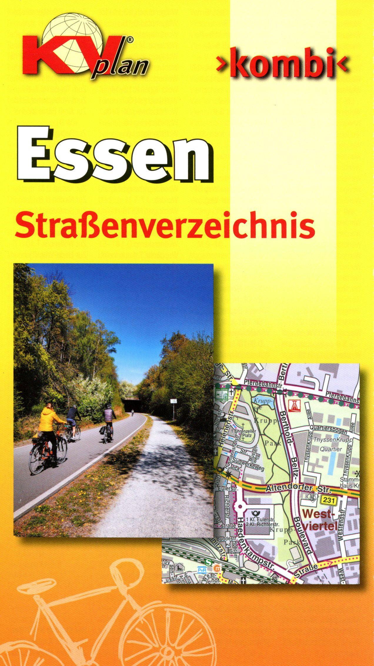 Bild: 9783896418760 | Essen - Stadtplan | Sascha René Tacken | (Land-)Karte | Deutsch | 2022