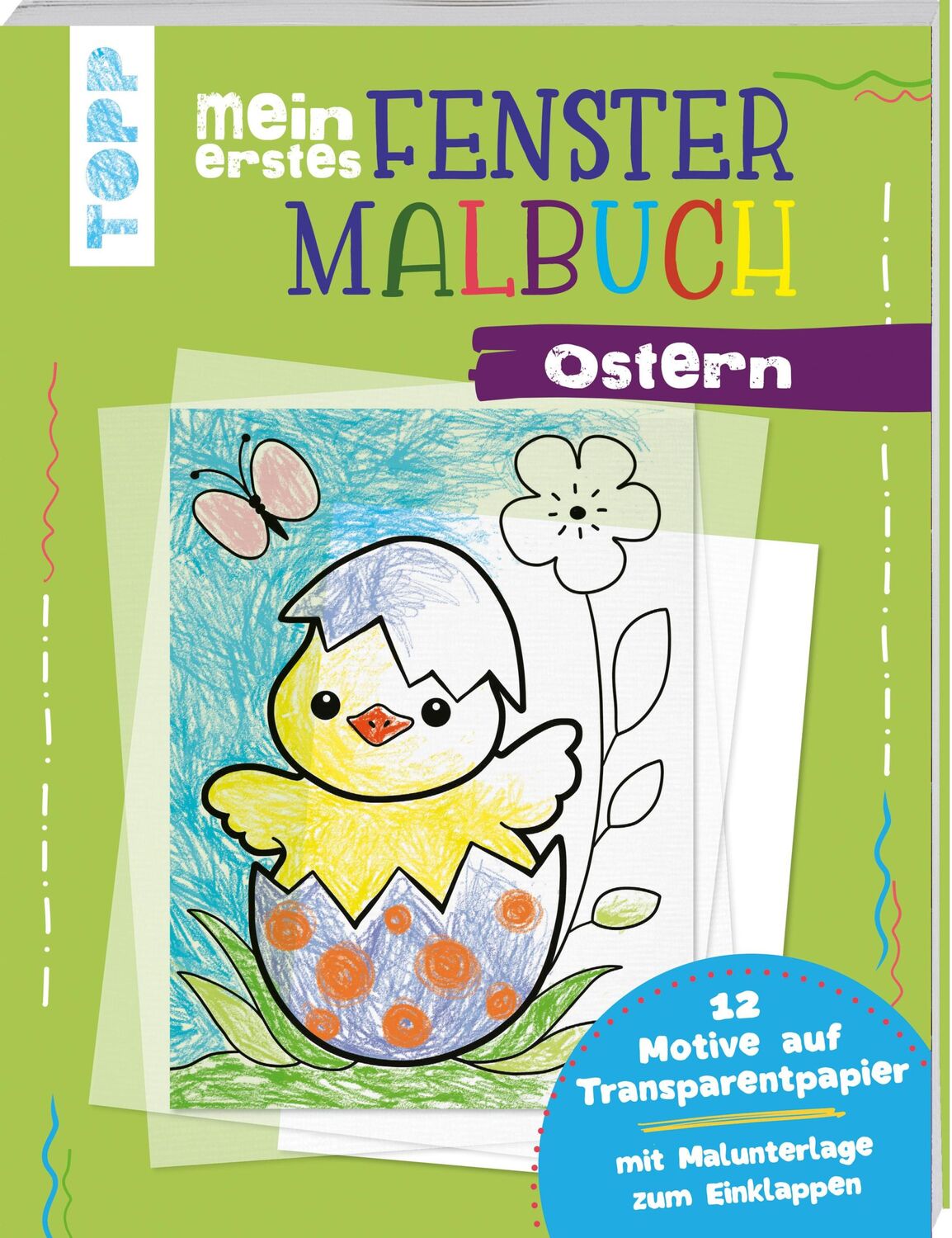 Cover: 9783772484704 | Mein erstes Fenster-Malbuch Ostern | Ursula Schwab | Broschüre | 24 S.