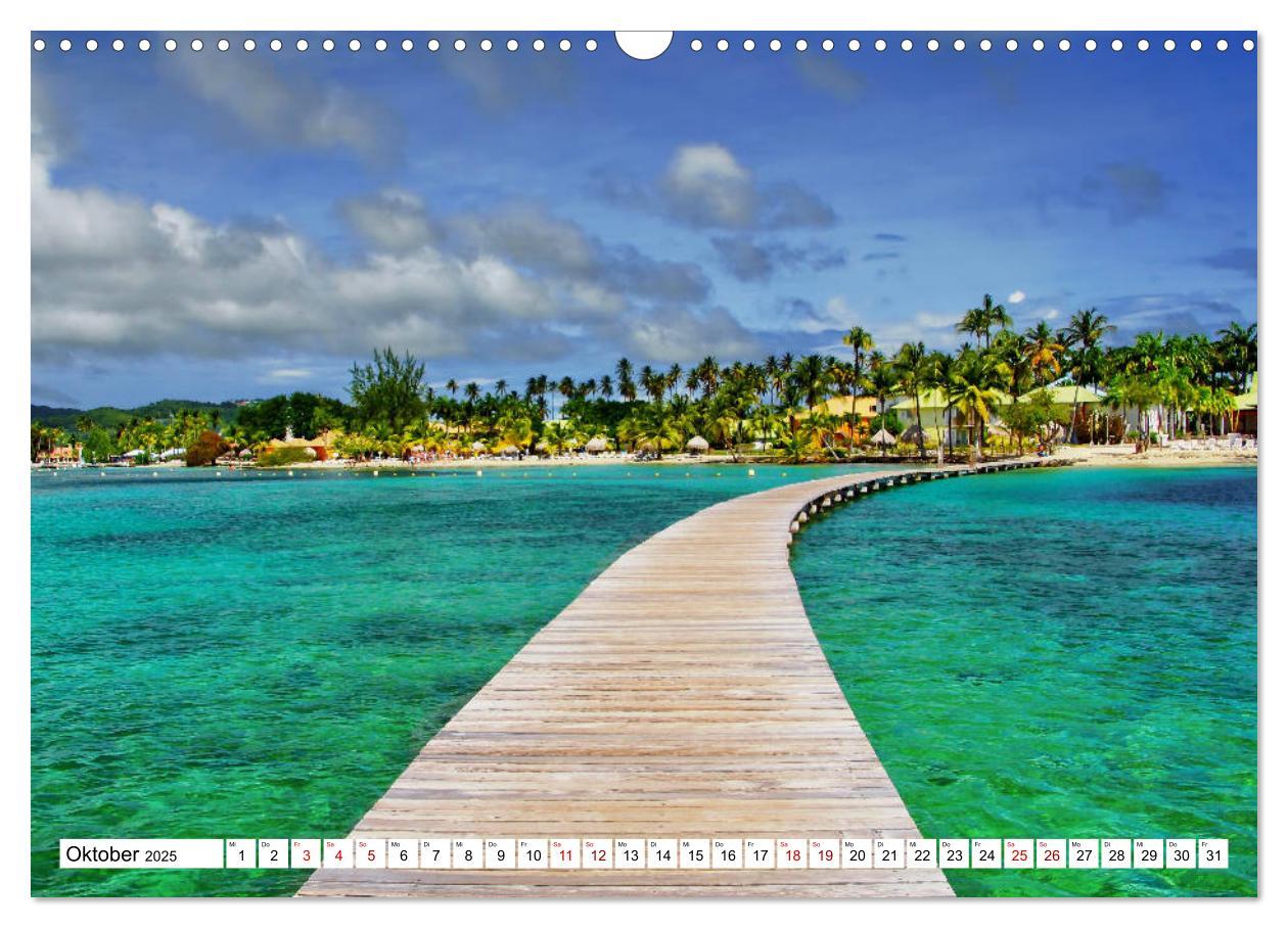 Bild: 9783435379996 | Martinique, die Traumstrände (Wandkalender 2025 DIN A3 quer),...