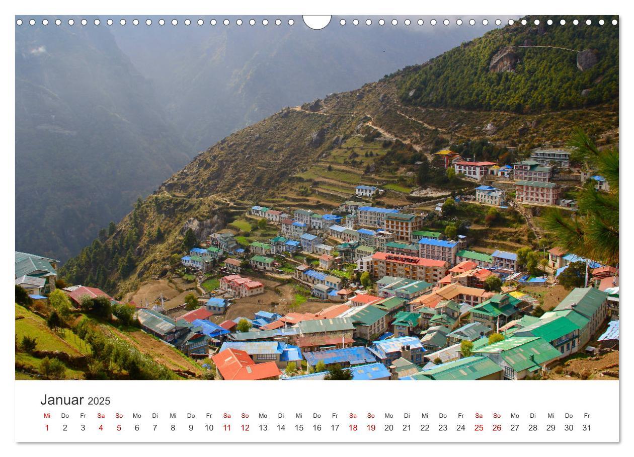 Bild: 9783383986796 | Nepal - Eine bezaubernde Reise nach Asien. (Wandkalender 2025 DIN...