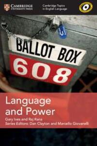 Cover: 9781108402132 | Cambridge Topics in English Language Language and Power | Ives (u. a.)