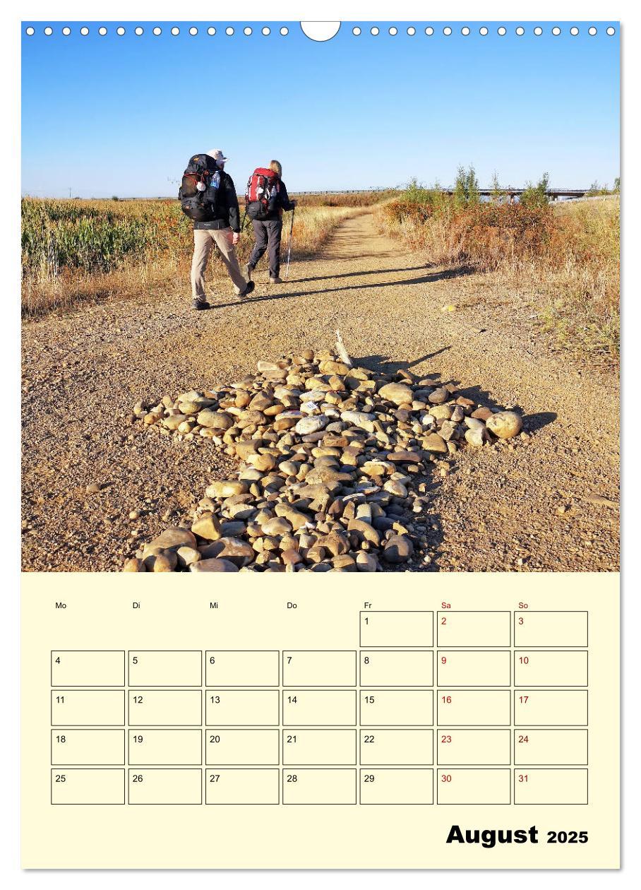 Bild: 9783435971923 | Buen Camino - Mein Jakobsweg - Camino Francés (Wandkalender 2025...