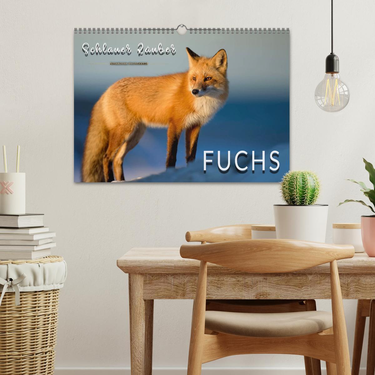 Bild: 9783435336265 | Fuchs - schlauer Räuber (Wandkalender 2025 DIN A3 quer), CALVENDO...