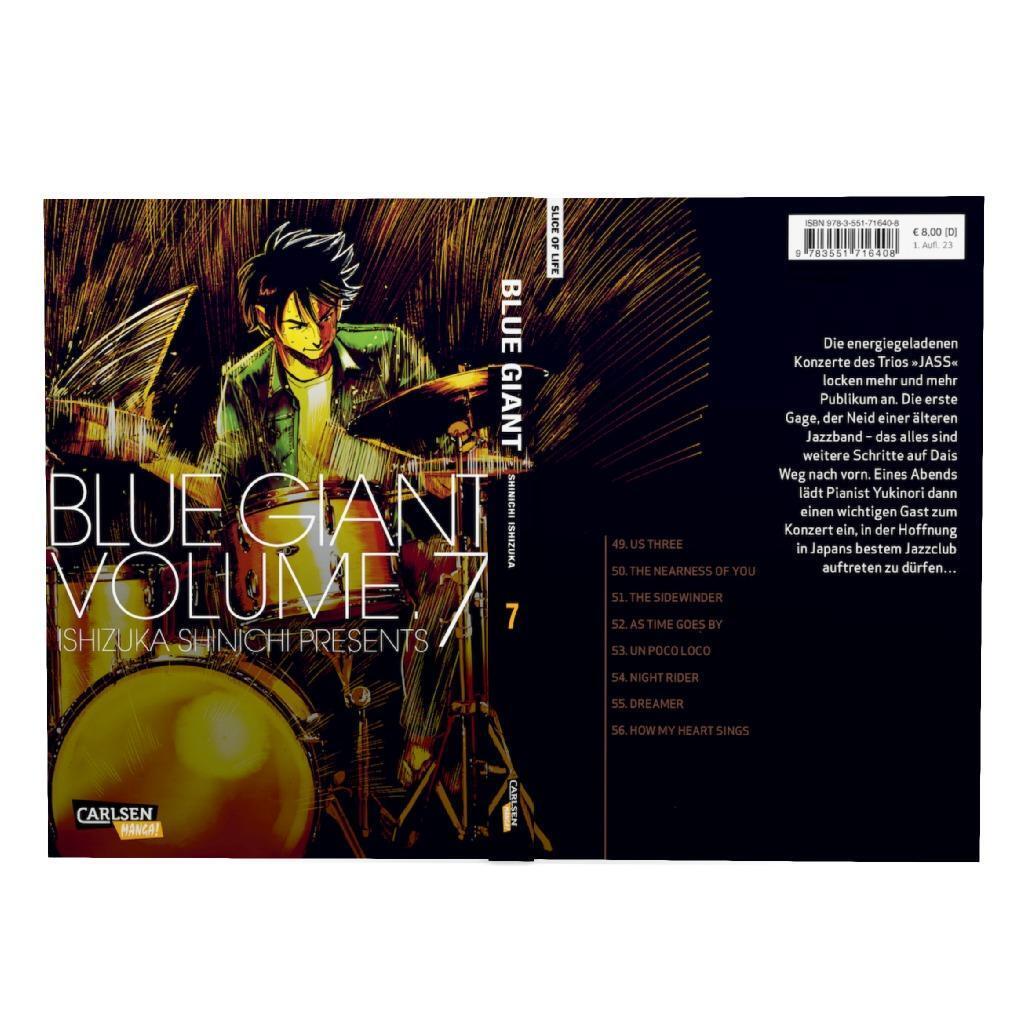 Bild: 9783551716408 | Blue Giant 7 | Shinichi Ishizuka | Taschenbuch | Blue Giant | 208 S.