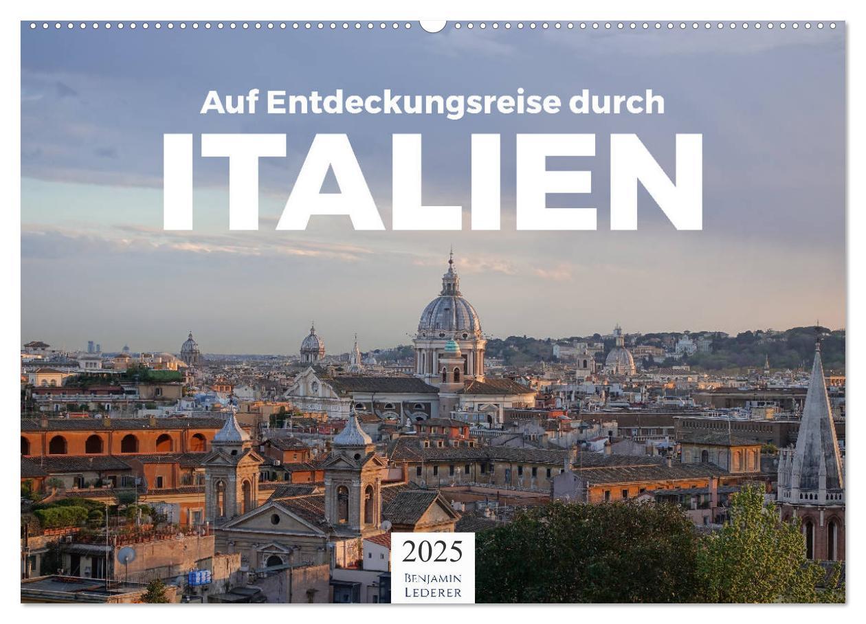 Cover: 9783435161041 | Auf Entdeckungsreise durch Italien (Wandkalender 2025 DIN A2 quer),...