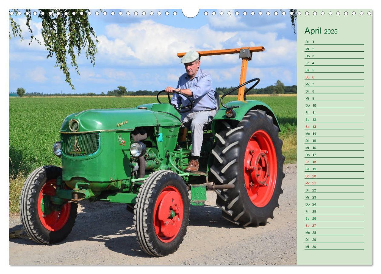 Bild: 9783435292783 | Oldtimer-Trecker on Tour (Wandkalender 2025 DIN A3 quer), CALVENDO...