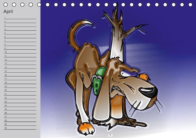 Bild: 9783660444582 | Hunde-Geburtstagskalender / Witziger Cartoon-Kalender...