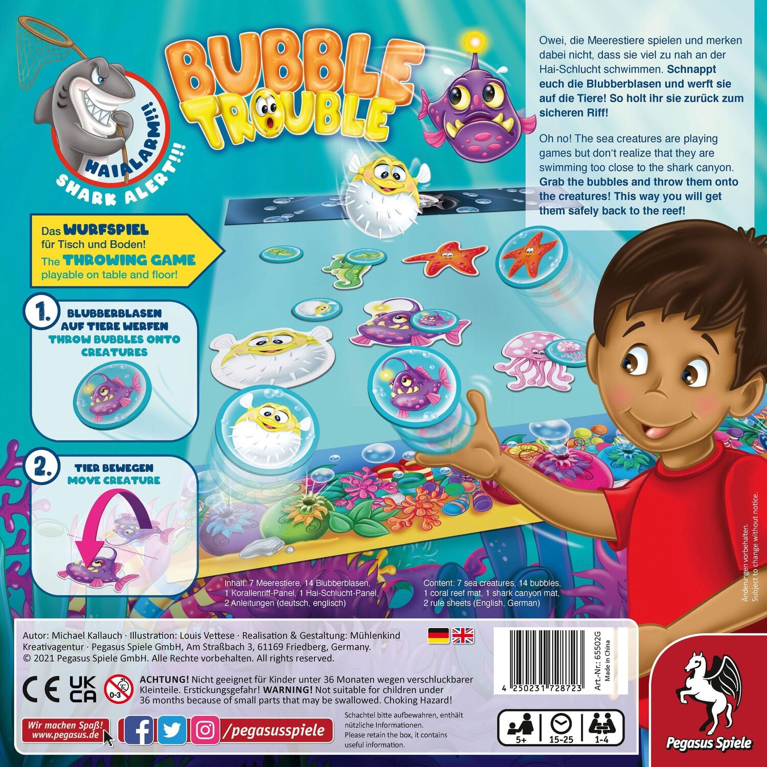 Bild: 4250231728723 | Bubble Trouble (deutsch/englisch) | Spiel | 65502G | Deutsch | 2022