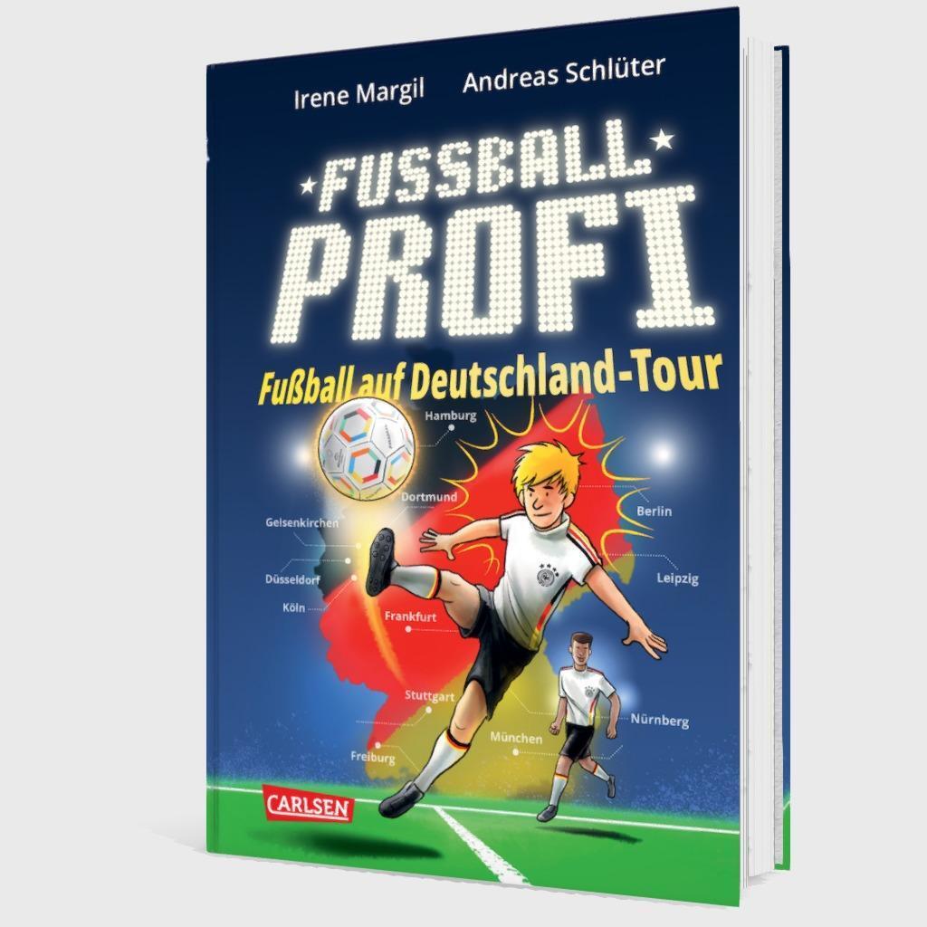 Bild: 9783551651952 | Fußballprofi 5: Fußballprofi - Fußball auf Deutschland-Tour | Buch