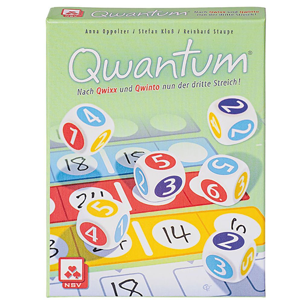 Cover: 4012426880834 | Qwantum | Nürnberger Spielkarten Verlag | Spiel | Brettspiel | Deutsch