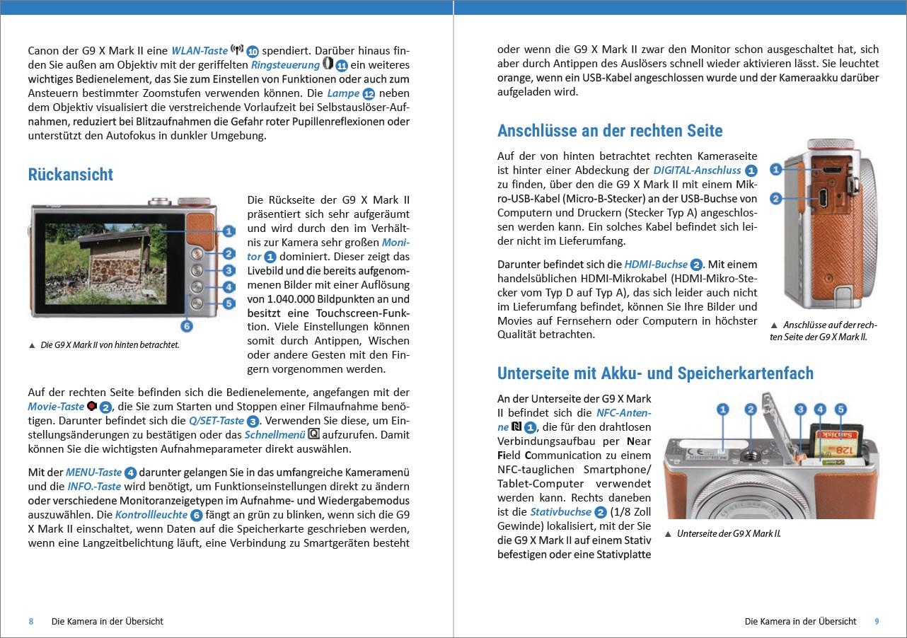Bild: 9783832802714 | Canon PowerShot G9 X / G9 X Mark II - Für bessere Fotos von Anfang an