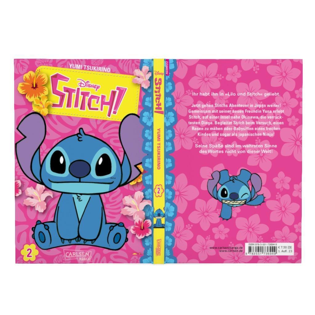 Bild: 9783551736949 | Stitch 2 | Ein Knuddel-Alien auf Reisen in Japan! | Yumi Tsukirino