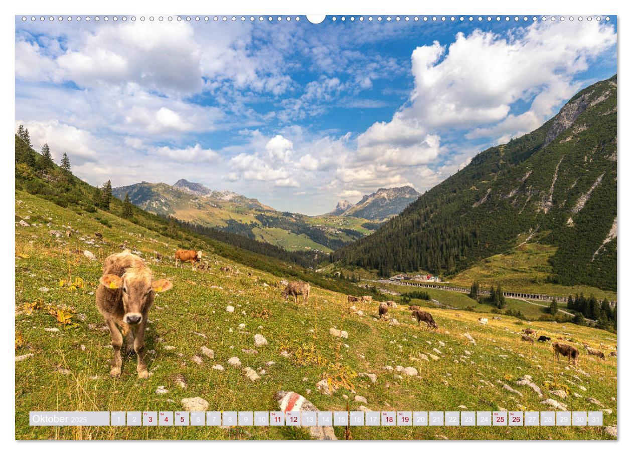 Bild: 9783435106981 | Bergwelten - Lech Zürs Arlberg (Wandkalender 2025 DIN A2 quer),...