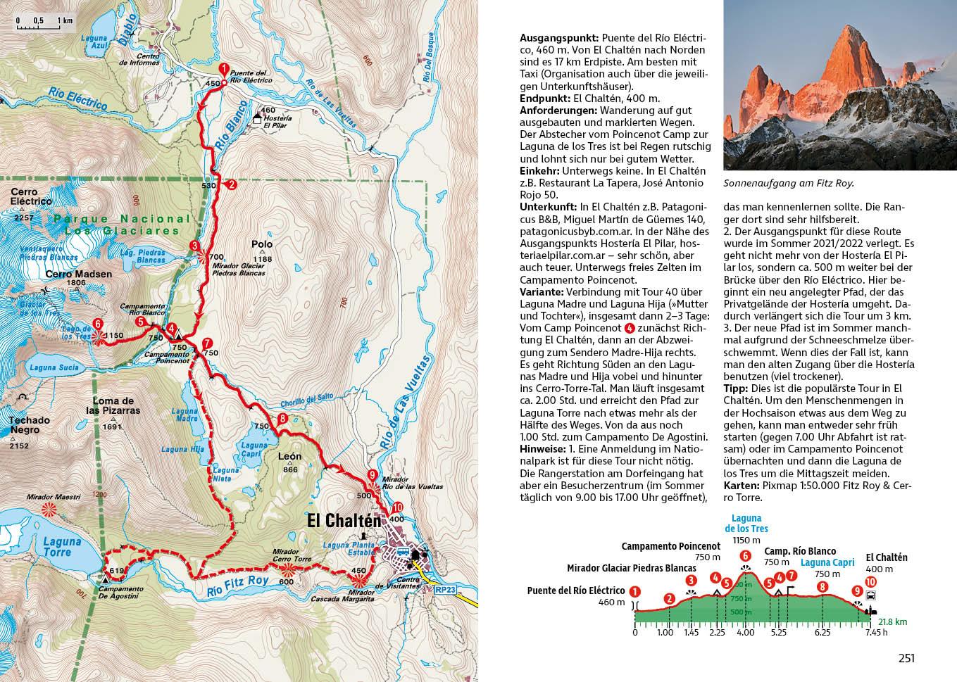 Bild: 9783763346400 | Patagonien | und Feuerland. 53 Touren mit GPS-Tracks | Taschenbuch