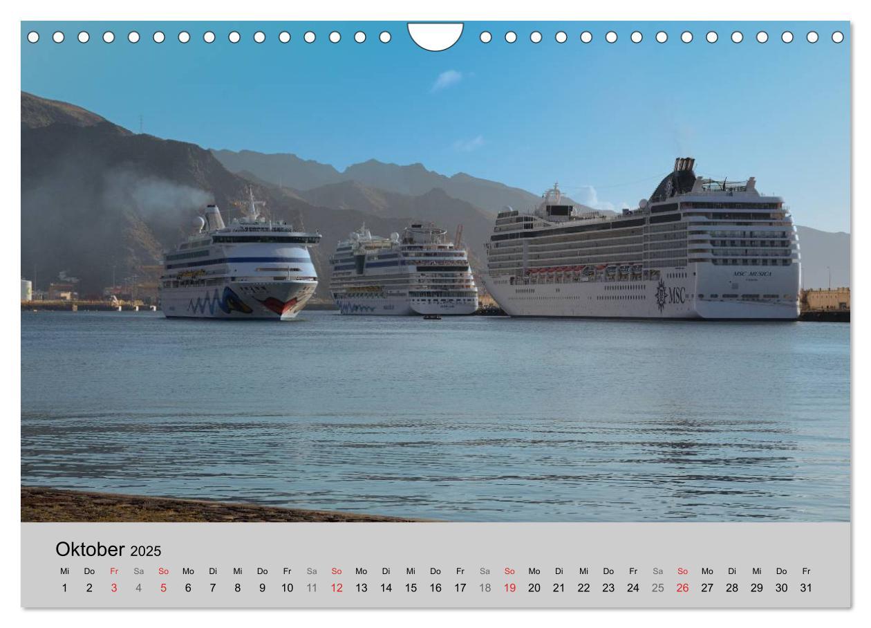 Bild: 9783435527731 | Kreuzfahrt Impressionen (Wandkalender 2025 DIN A4 quer), CALVENDO...