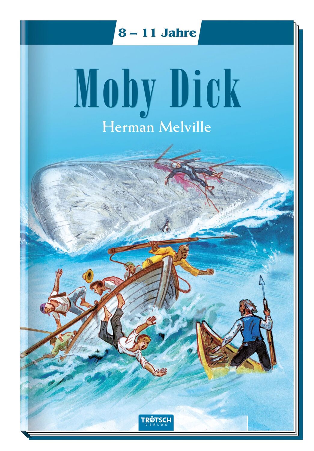 Cover: 9783957749314 | Trötsch Moby Dick | Meine ersten Klassiker | Herman Melville | Buch